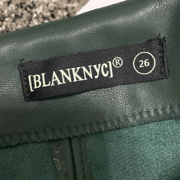 [BLANKNYC] Baxter Vegan Leather Cargo Pants - Picture 4 of 12
